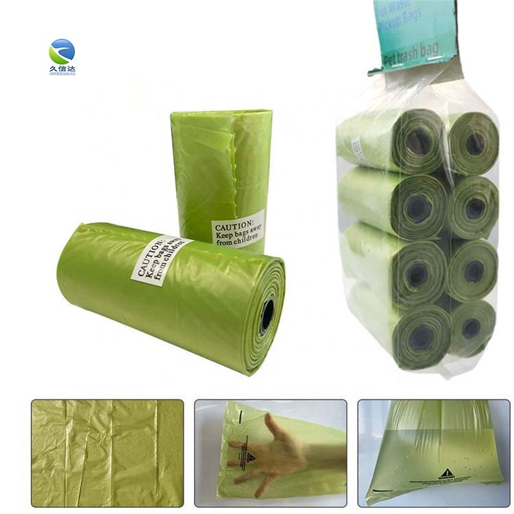 PLA full biodegradable shopping bag|corn starch plastic bag