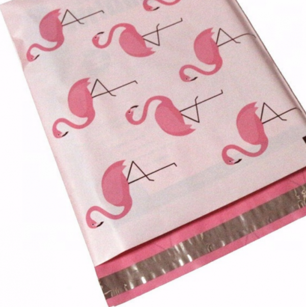 material black poly mailers