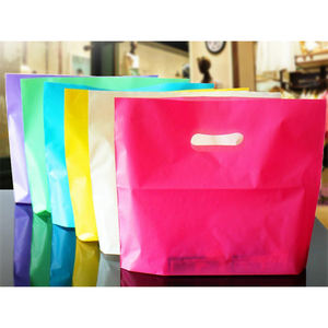 clear plastic gift bags with handles