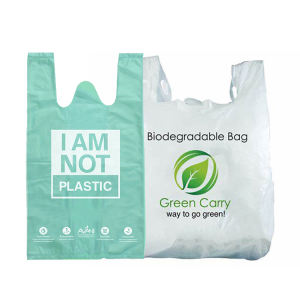 green herc 1 6 size biodegradable plastic t shirt bag