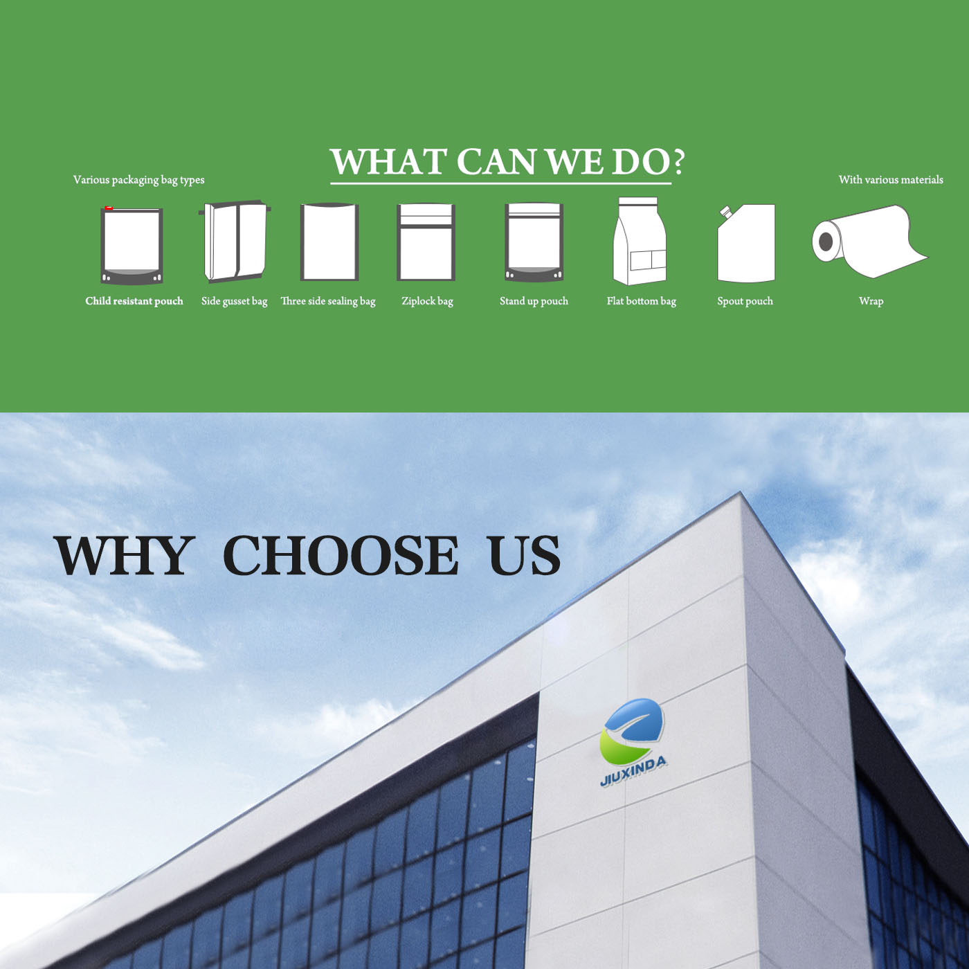 JXD biodegradable plastic bag