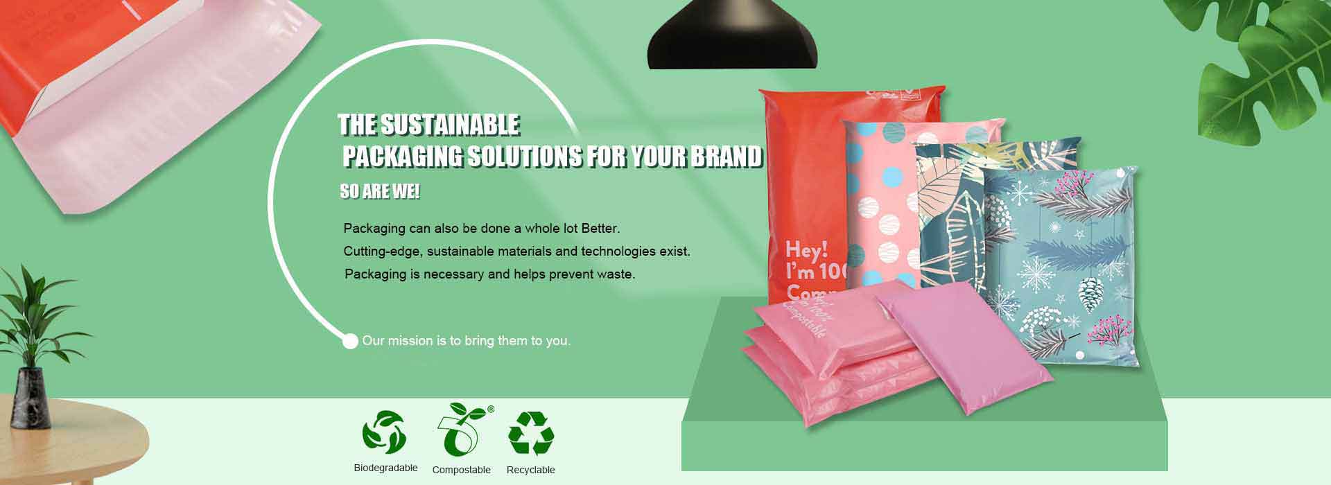 Biodegradable Shipping Bag For Clothing Packing|Factory Wholesale Customed
