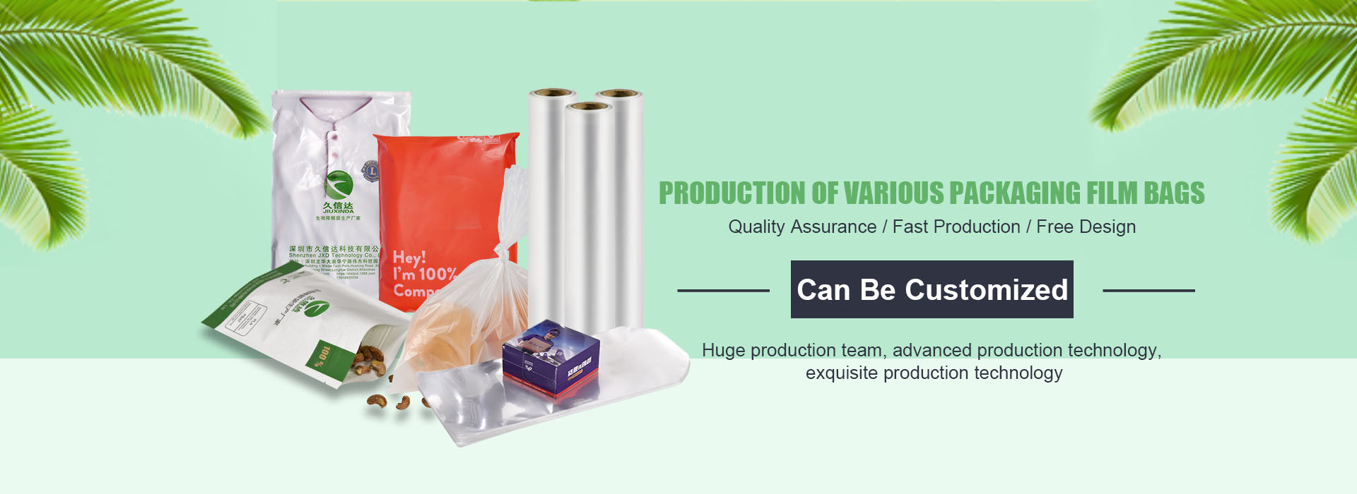 Clear Disposable Protective plastic bag