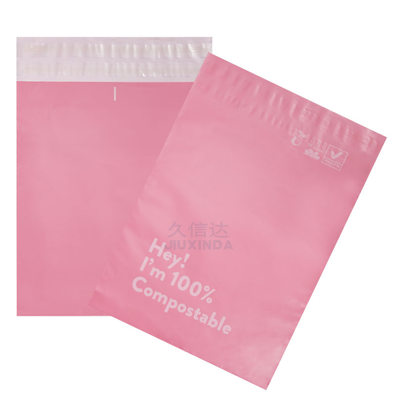 eco friendly Wholesale self adhesive sealing transparent poly mail packaging bag biodegradable mailing bags free shipping
