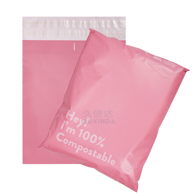 eco friendly Wholesale self adhesive sealing transparent poly mail packaging bag biodegradable mailing bags free shipping
