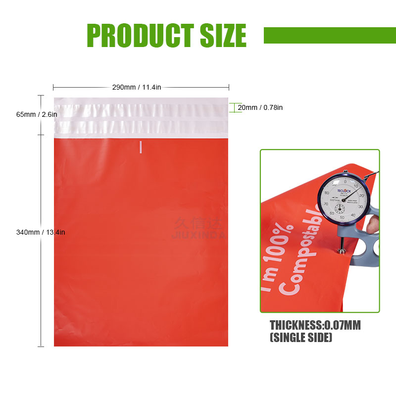 poly mailer pink mailing bag biodegradable compostable postage bag free shipping