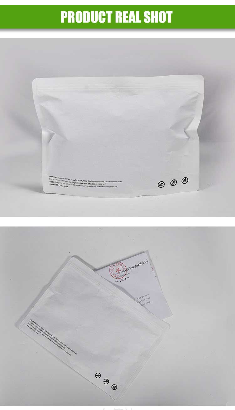 Custom Logo Prime Branded Packing White Paper Bag