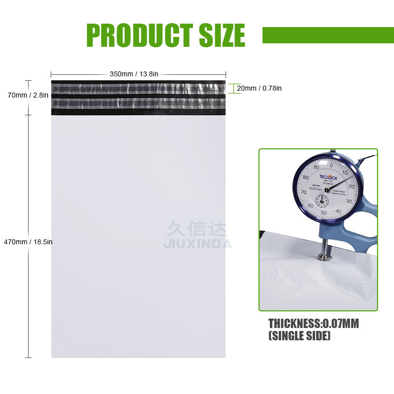 White Poly Mailers Shipping Mailing Envelopes Bags
