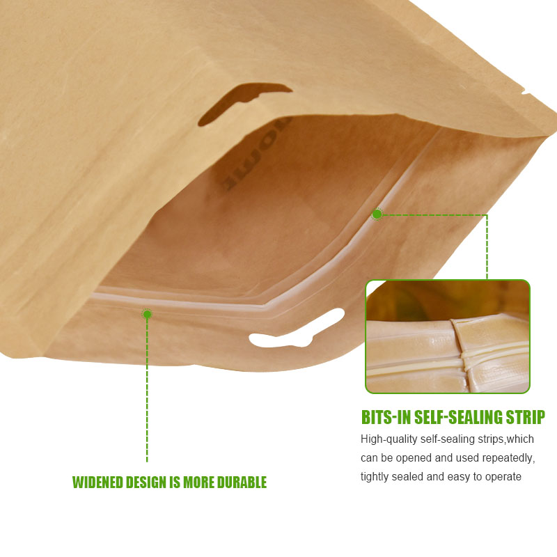 Kraft Paper for Zip Food Storage Lock Small Bags