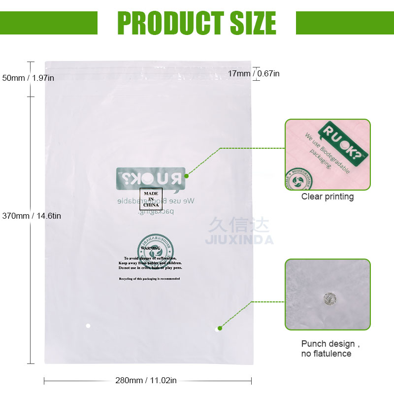 Self Seal Clear Poly Bags for Packaging, T Shirts & FBA